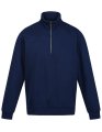 Heren Sweater met 1-4  rits Regatta TRF685 navy